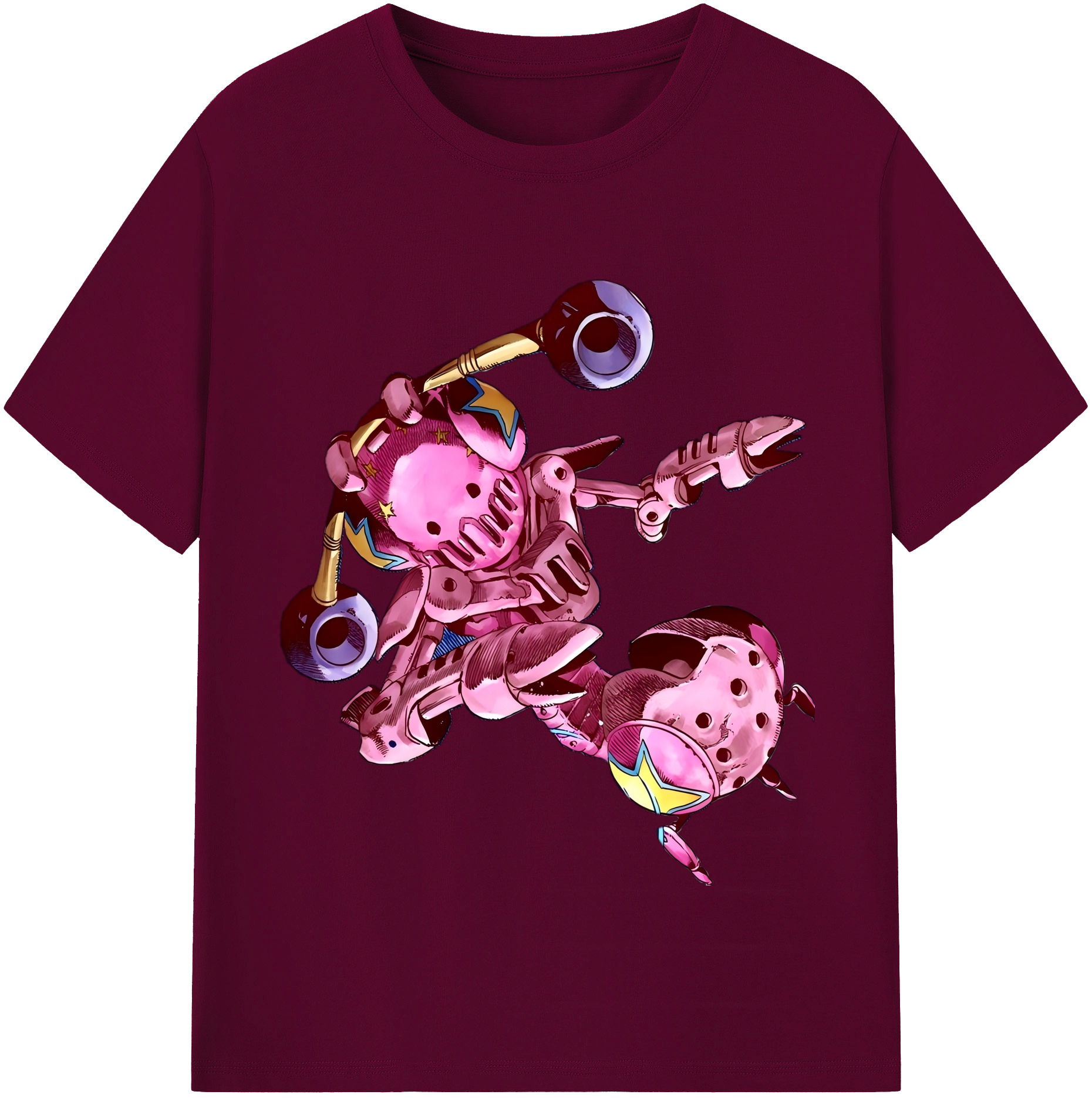 （画像用） ジョジョの奇妙な冒険 ジョナサン?ジョースター JoJo's Bizarre Adventure Jonathan Joestar レディースカジュアルプリントTシャツ（綿100％）